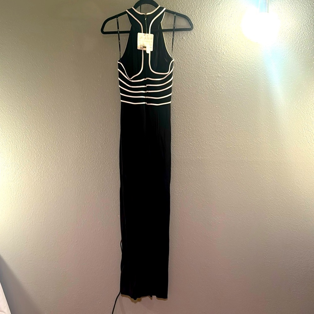 Cross listed SOLD Vintage black and white dress ((with stretch)) - Picture 5 of 7